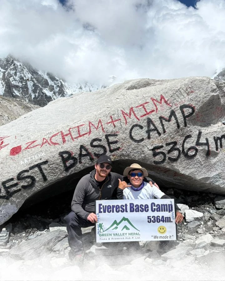 We Made It: Everest Base Camp, 5,364 m