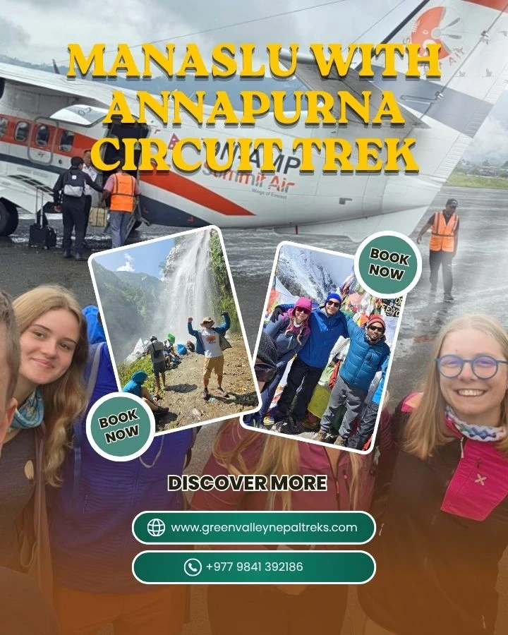 Book Your Manaslu Annapurna Circuit Trek