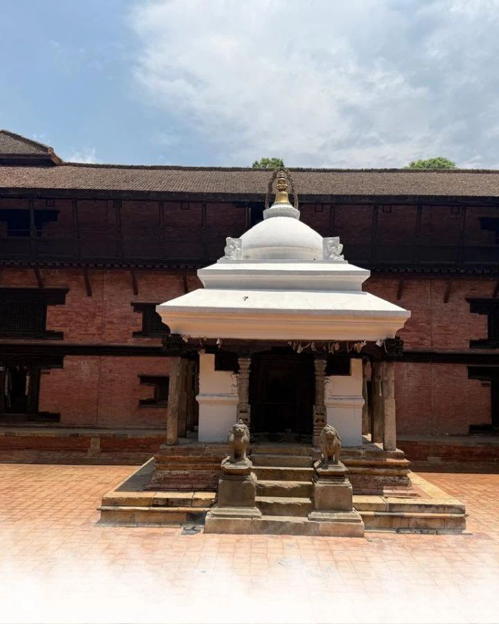 Patan Stupa Shrine - A Quiet Corner of Devotion