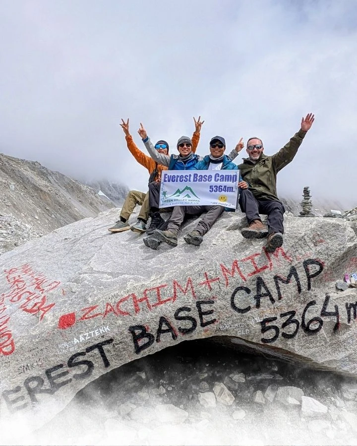 We Made It: Everest Base Camp, 5,364 m