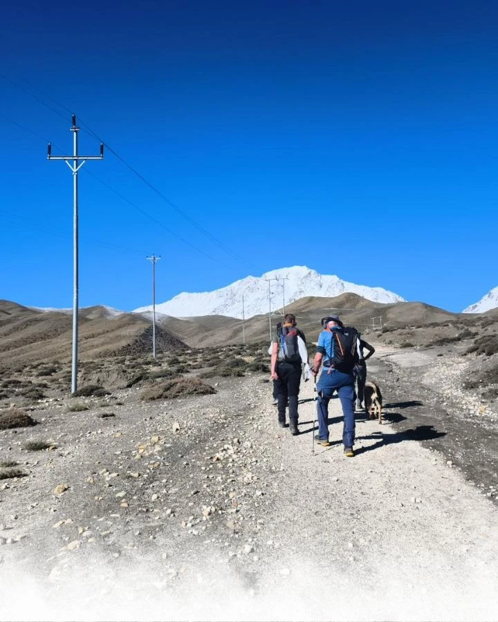 Walking Toward the Mountains