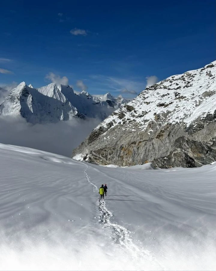 A Wide White Valley