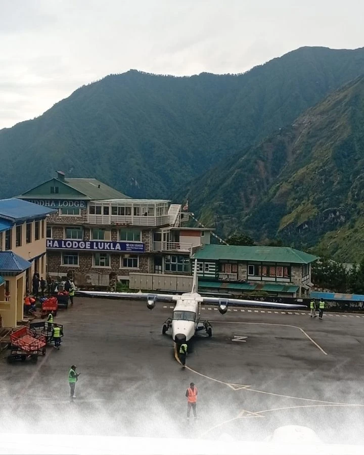 Ready for Takeoff at Lukla
