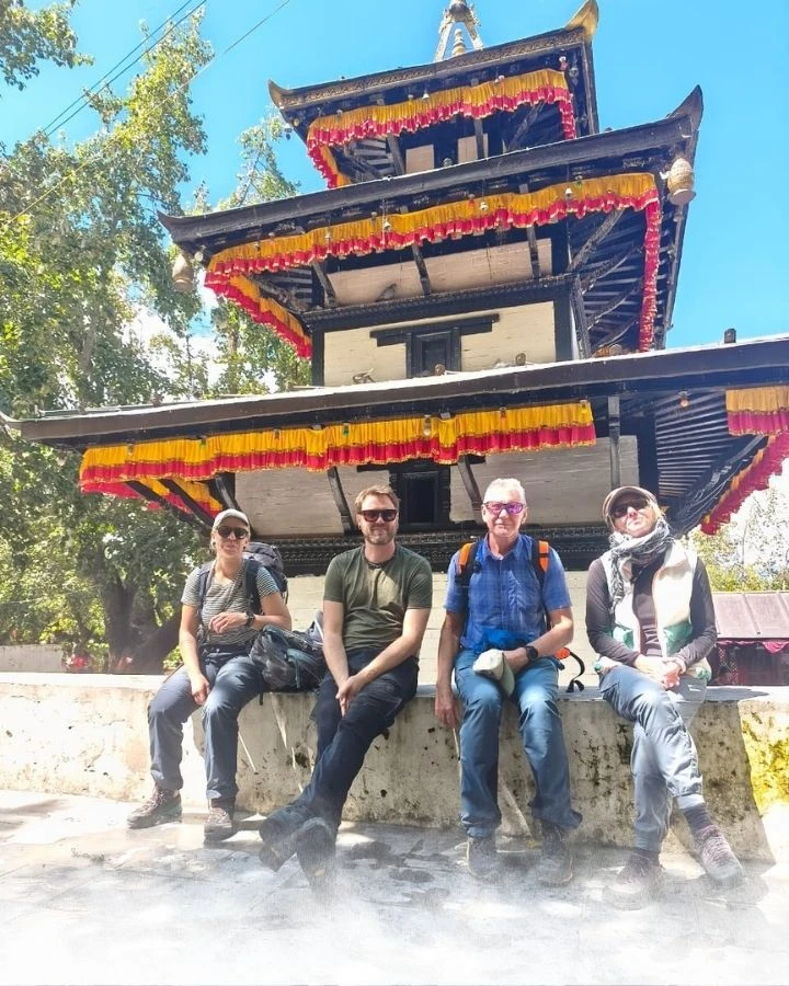 Temple Stop in the Mountains