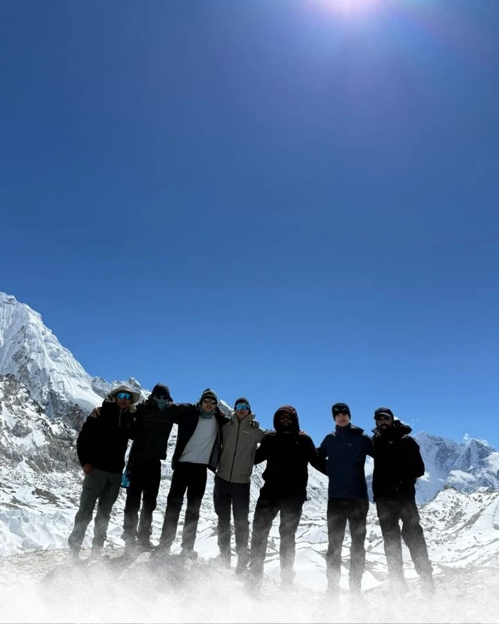 Together at the Roof of the World