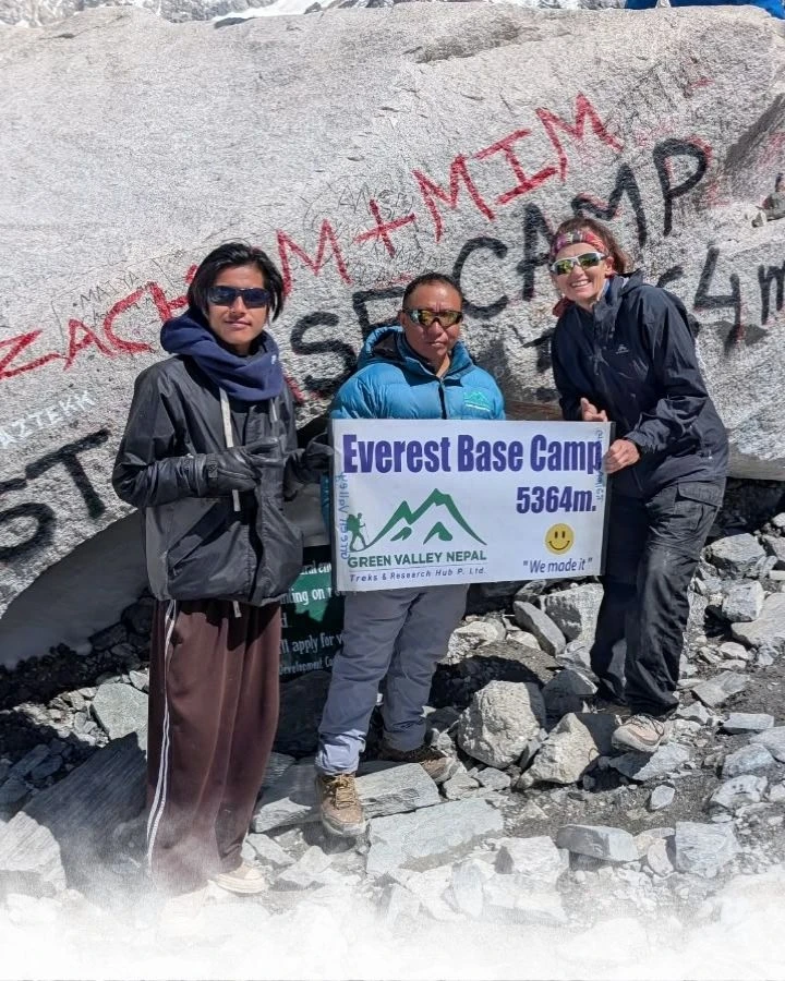 We Made It: Everest Base Camp, 5,364 m