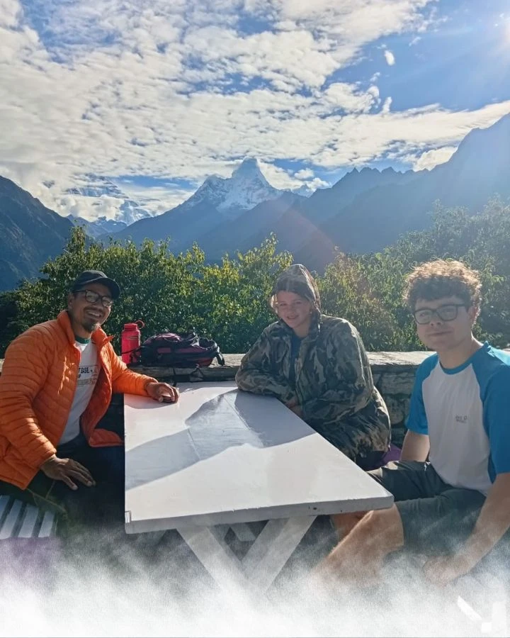 Breakfast with a Himalayan View