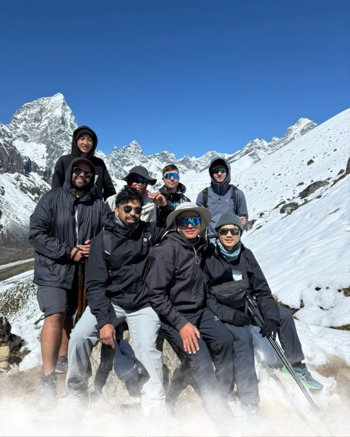 Team Portrait in the Snow