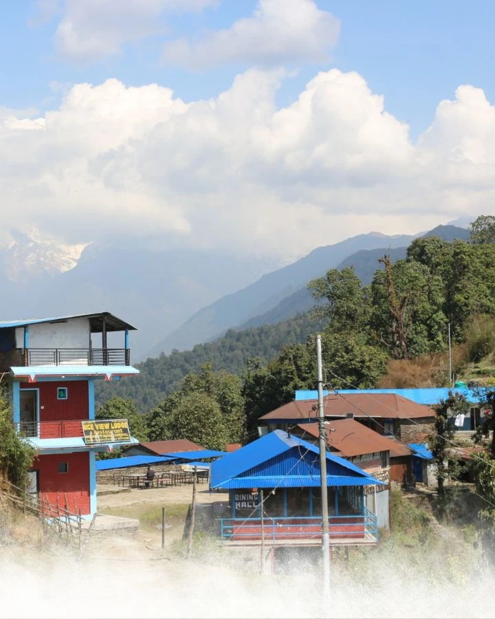 Start Journey from Pokhara to Kande then Pitam Deurali
