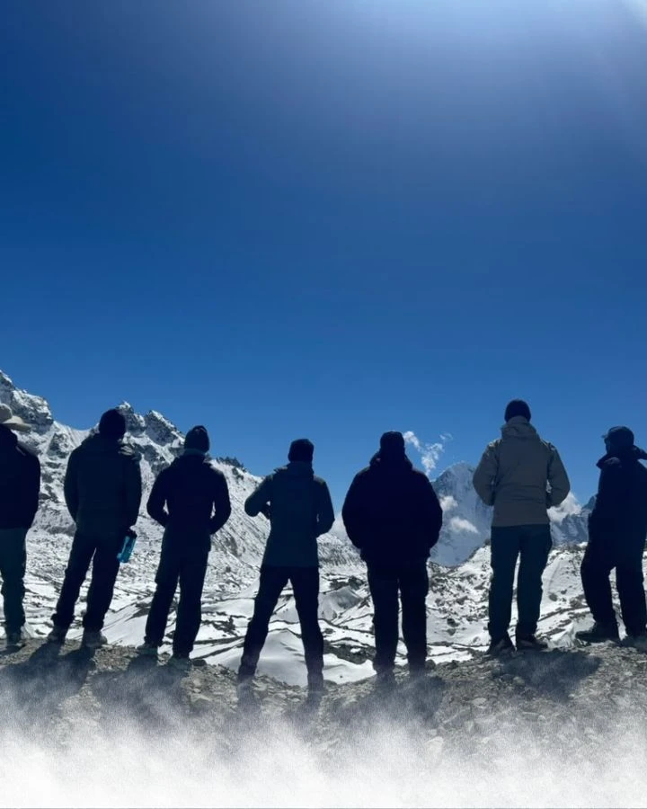 Facing the Glacier