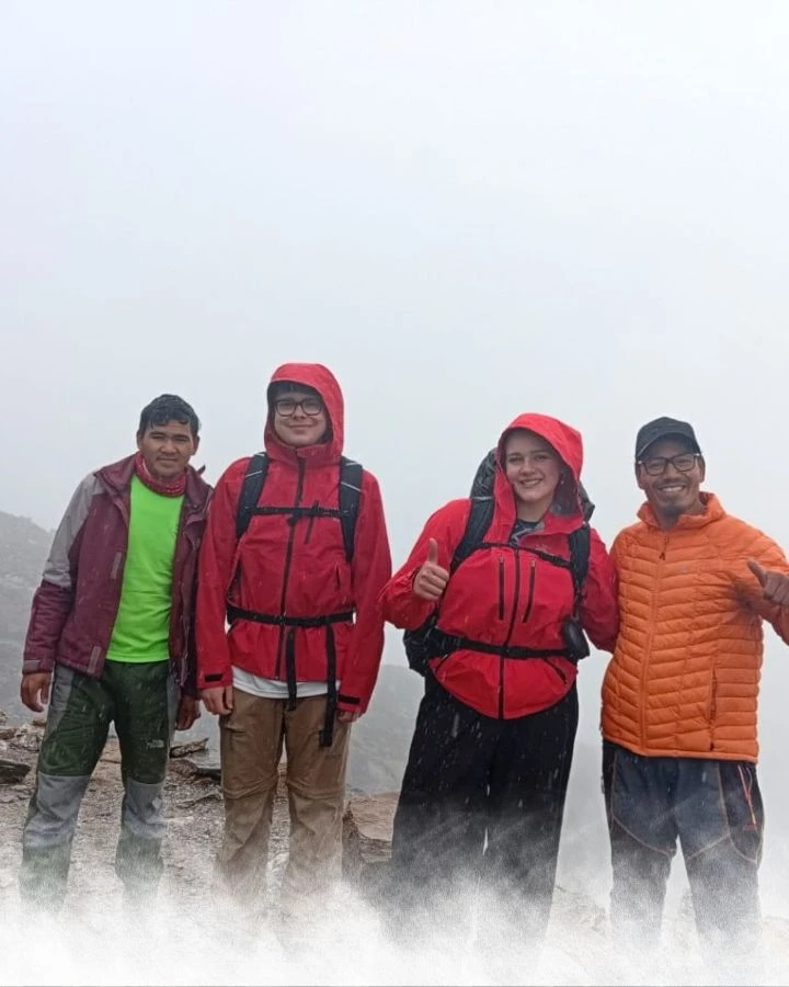 Thumbs Up in the Storm