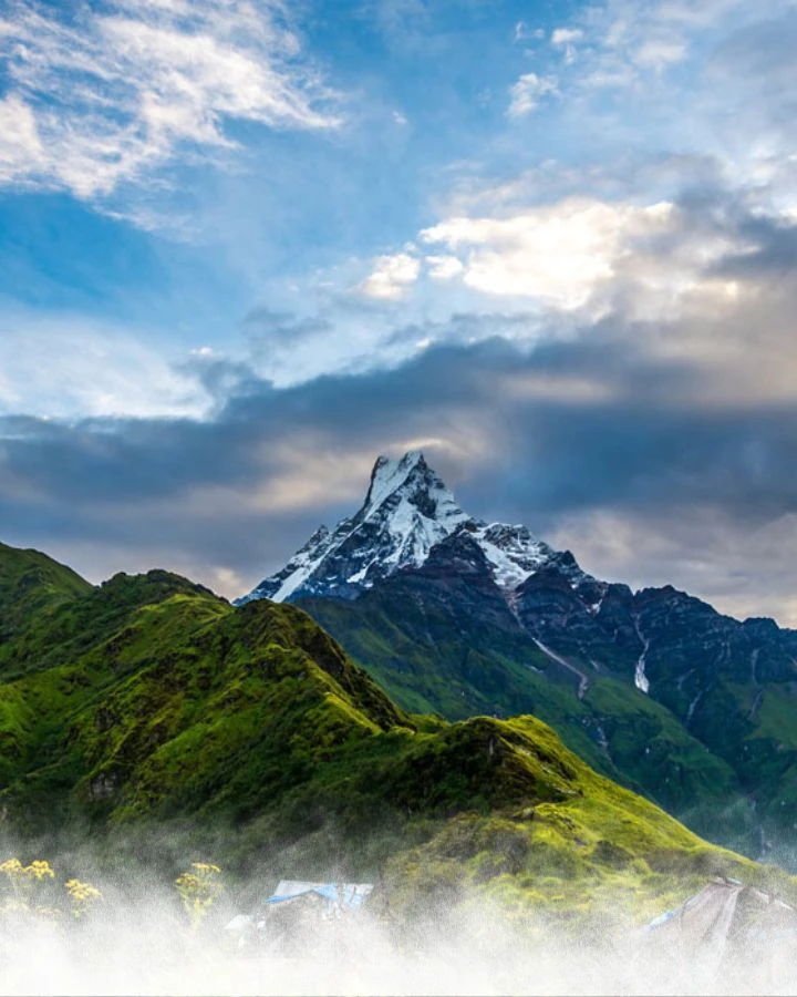 Trek from Low Camp to High Camp