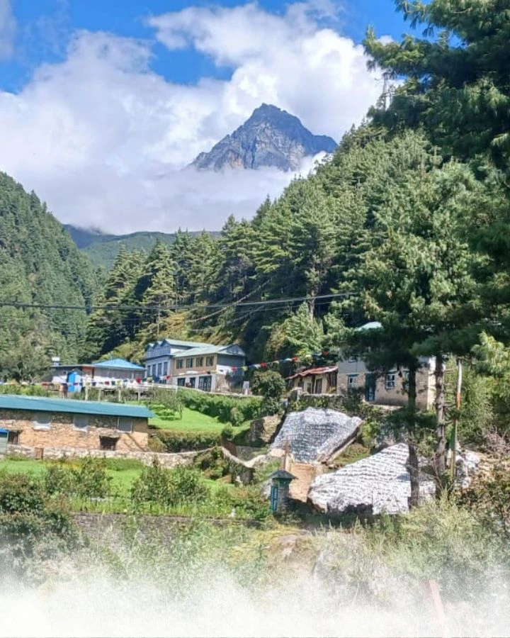 Village Life Beneath the Peaks