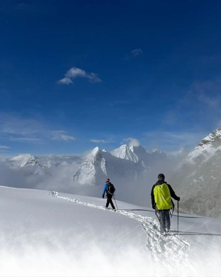 Following the Tracks Up