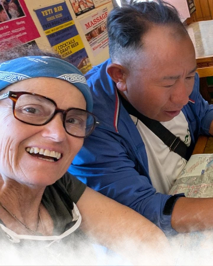 Planning the Route Over Tea