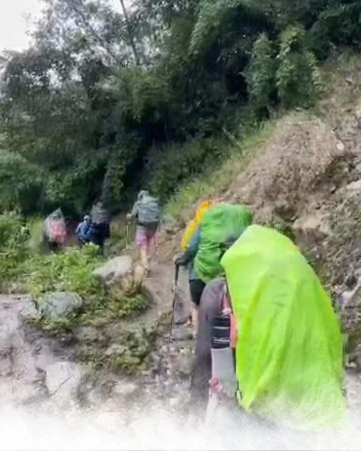 Trekking Through the Monsoon Rain