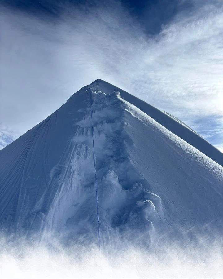 The Climb on the Fixed Rope